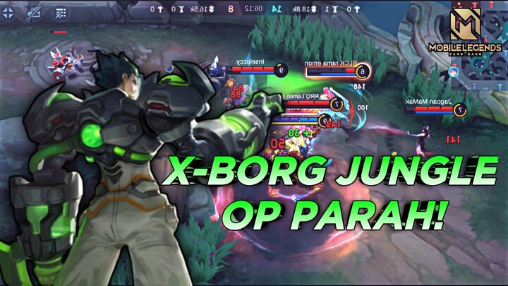 SIAPA SANGKA HERO YANG BIASANYA DI LANE EXP, JADI OVER POWER DI JADIIN JUNGLE ! - MLBB