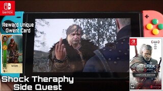 A Funny Side Quest - Shock Theraphy Quest The Witcher 3: Wild Hunt Gameplay Handheld