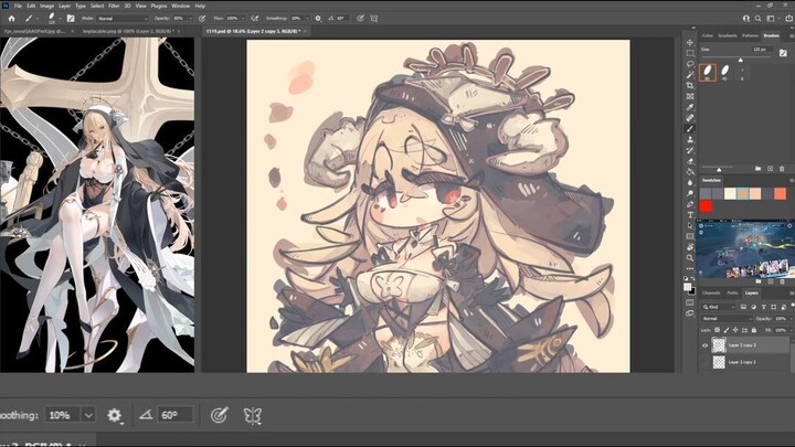 1519 - Implacable / AZUR LANE / #azurlane / Vertical Timelapse