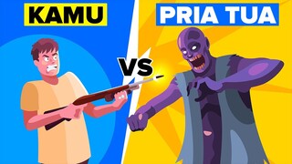 Kamu vs SCP-106 (Pria Tua)