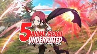 REKOMENDASI ANIME ISEKAI UNDERRATED JARANG DIKETAHUI ! RATING 7+