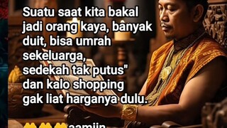 ucapan adalah doa amin..