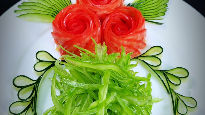 Membuat pare dengan tampilan yang mewah dan mahal #MakanDenganSerasi #TampilElegan #SayurAcar #Jagoa