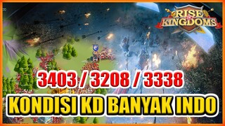 KONDISI KINGDOM BANYAK INDO 3403 3338 DAN 3208 KVK ROK