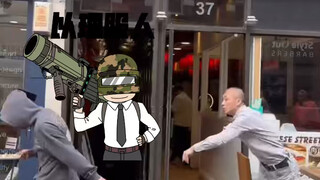 TikTok英国伦敦中国老板抽象广告爆爆火海外各大媒体平台，视频续集第三条视频