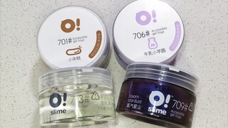 [DIY]Đập hộp vài slime mới đầy màu sắc