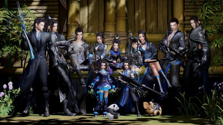 [Jianwang III] 10th Anniversary Video 1-Reset Tangmen Group Portraits
