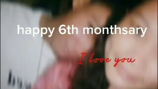 6th monthsarry with my  love