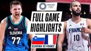 Slovenia vs France Full Game Highlights | 2021 Tokyo Olympics | Semi Finals NBA 2K21