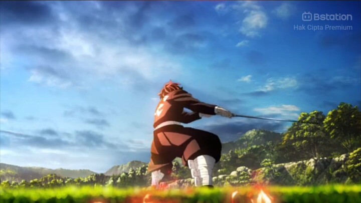 pertarungan tanjiro melawan iblis tingkat atas