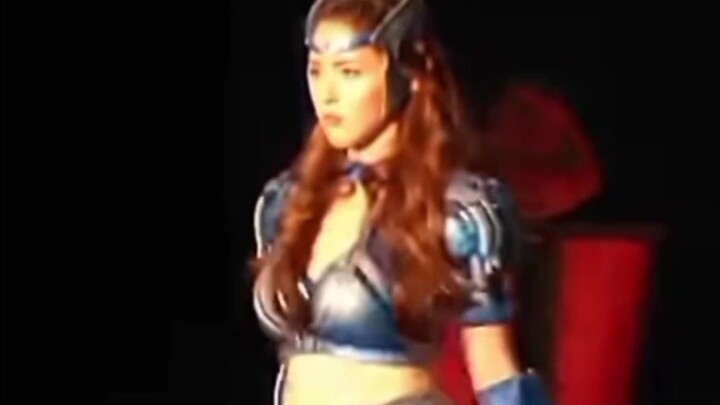 Sanggre 2016 presentation love their warrior outfit 💙🤎💚❤️