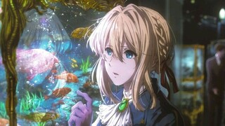 Bernyanyi dengan air mata di Violet Evergarden OP dengan tulus