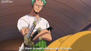 Act fool Zoro 😏