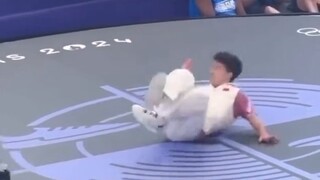 Lithe-ing Qi Xiangyu thực hiện hiệp đấu bùng nổ nhất Thế vận hội, hạ gục tay vợt Nhật Bản Hiro10 tro