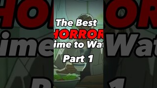 The best horror anime to watch||Part 1-Mieruko Chan 🔥#shorts