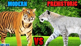 Tiger vs Homotherium | SPORE