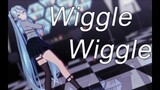 【VOCALOID MMD／4K／60FPS】Hatsune Miku【Wiggle Wiggle】