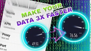 ⚙APN SETTING:MAKE YOUR DATA 3X FASTER⚙