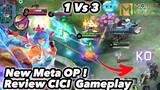 Review Hero Cici + build Tersakit Cici Gameplay {Mobile Legends Bang Bang}