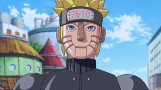 Naruto: Robot Naruto hút chakra của Naruto, nó tạo ra hoa văn xoắn ốc không lớn hơn quả trứng.