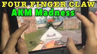 #3 FOUR FINGER CLAW HANDCAM | AKM Madness in TDM Mode