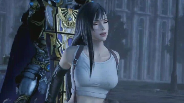 Final fantasy 7 dewi Tifa apresiasi pose baru