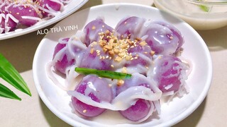 Nhà có Khoai Môn hãy làm ngay món bánh này để thưởng thức rất thơm ngon - Dessert with taro
