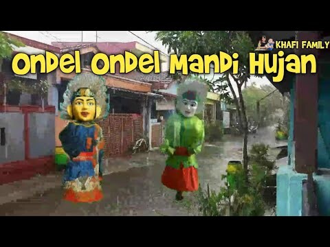 Drama Ondel Ondel Mandi Hujan 😂 | ONDEL-ONDEL BETAWI ||@Khafi family