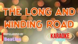 The Long And Winding Road - Beatles | Karaoke Version |HQ 🎼📀▶️