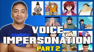 VOICE IMPERSONATION PART 2 | ANIME VOICES