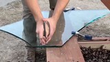 Satisfying glass cutting