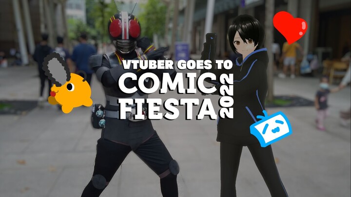 VTUBER goes to COMIC FIESTA 2022 | VLOG【Vtuber Malaysia】