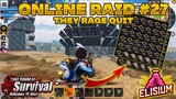 Online Raid #27|They Rage Quit | Last island of survival | Last day rules survival
