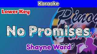 No Promises by Shayne Ward (Karaoke : Lower Key)