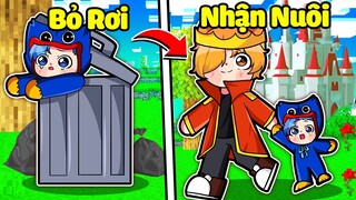 HUY NOOB HUGGY WUGGY ĐƯỢC NHẬN NUÔI BỞI JACK HOÀNG TỬ TRONG MINECRAFT*HUY NOOB BẢO VỆ HOÀNG TỬ 🎎🏰