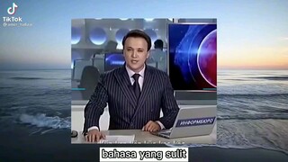 Newscaster in Russia