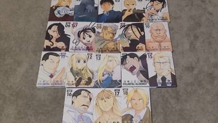 fullmetal alchemist complete manga collection(fullmetal edition)