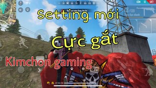 FreeFire | Solo Vs Squad Bằng Setting Mới 20kill Cực Căng |KimChon Gaming