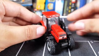 Is it worth 358 yuan? Trying out the Case 8950 tractor model, the front of the tractor is crooked