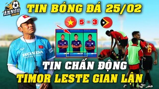 Tin CHẤN ĐỘNG: U23 Timor Leste GIAN LẬN Tuổi Đấu U23 VN Vẫn KHÔNG THẮNG,Cả ĐNA Càng Thêm PHỤC U23 VN