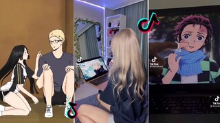 No Halo - Isekai Anime Tiktok Trend pt 2 | Real Life Human in Anime | Tiktok Anime Compilation