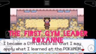 Beat The First Gym Leader Roxanne (Pokemon Ultimate Mega Ruby GBA Hack Rom)