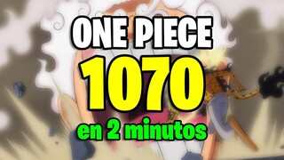 ONE PIECE 1070 en 2 MINUTOS !! MIAAUSH  | Full Haki Marco