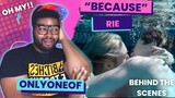 BEHIND THE SCENES | OnlyOneOf’s (온리원오브) Rie - 'Because' MV | REACTION