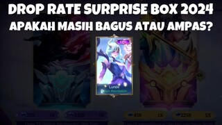 YUK TEST DROP RATE SURPRISE BOX 2024 - APAKAH TETAP MENJADI EVENT AMPAS? MOBILE LEGENDS