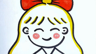 三个八画小女孩，跟我组队学起来吧