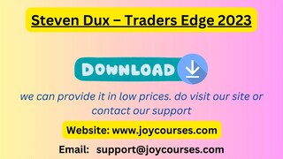 Steven Dux – Traders Edge 2023