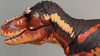 Better than the one in the BBC documentary? A large movable toy of the beasts of the Mesozoic Tyrann