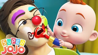 [NEW] Colors on Daddy's Face | The Colors Song + More Nursery Rhymes & Kids Songs - Super JoJo