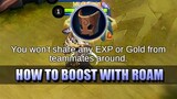 HOW ROAM ITEMS AFFECT YOUR EXPERIENCE AND GOLD FARMING